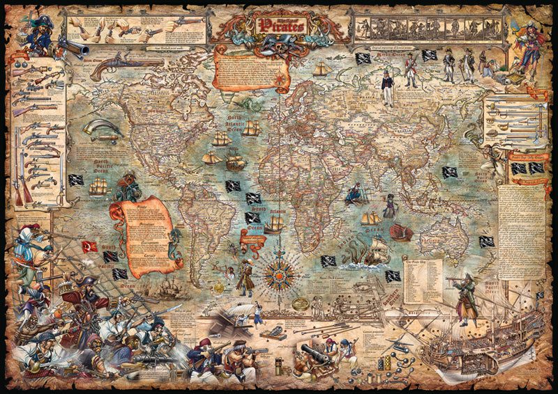 W94 - Age of Pirates - Worldmap