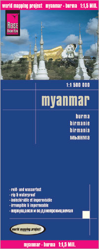 Myanmar 1:1,5 Mio. - Reise Know How