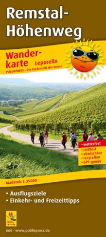 Remstal-Höhenweg 1:35.000