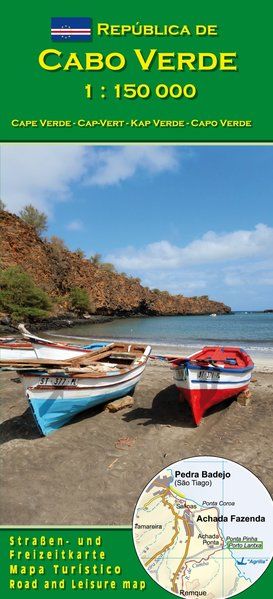 Cabo Verde Strassenkarte
