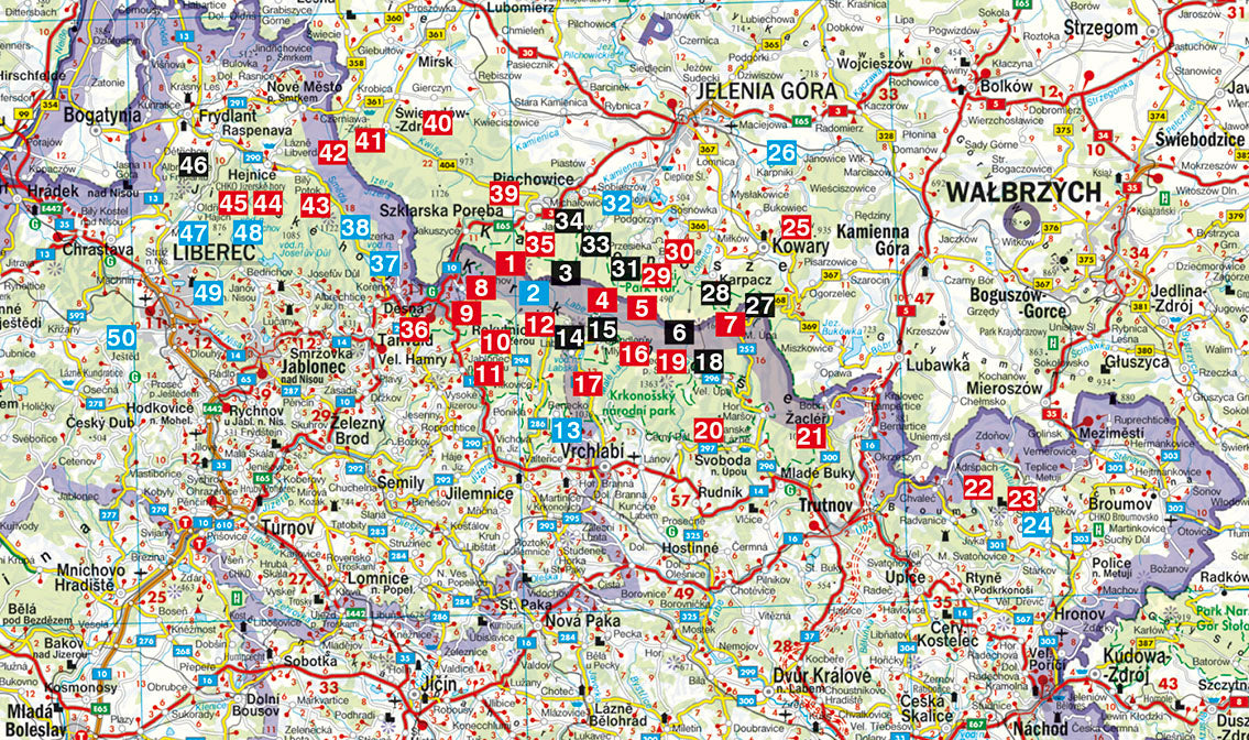 Riesengebirge - Rother Wanderführer