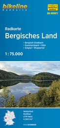 Bergisches Land (RK-NRW11) 1:75.000 - Bikeline Fahrradkarte