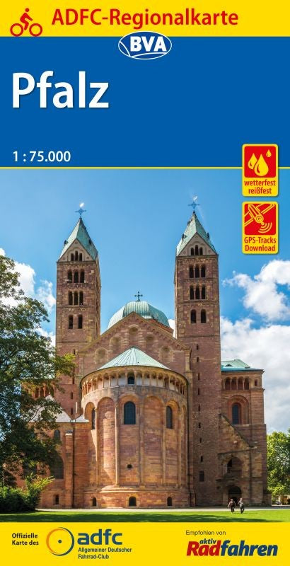 Pfalz - ADFC Regionalkarte