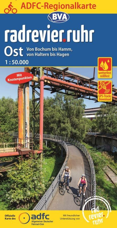 radrevier.ruhr Ost - ADFC Regionalkarte