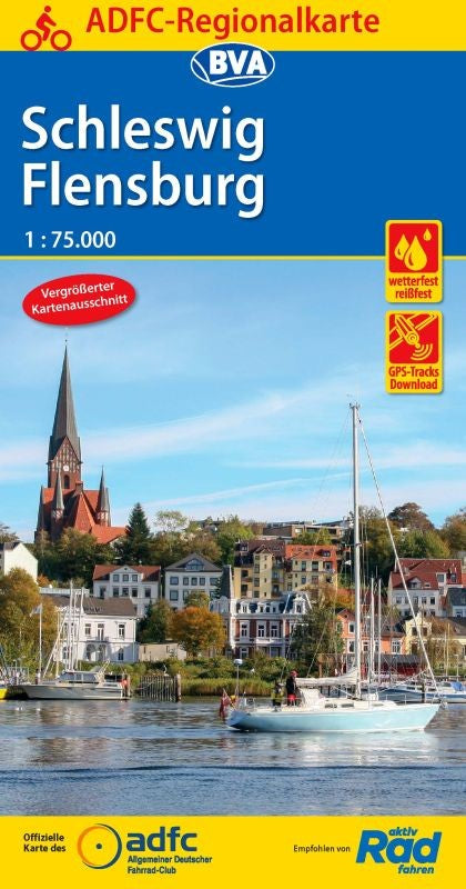 Schleswig/Flensburg - ADFC Regionalkarte