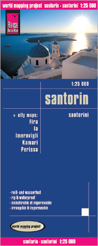 Santorin (1:25.000) - Reise Know How