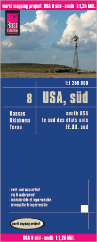 USA 8, Süd 1:1,25 Mio. - Reise Know How