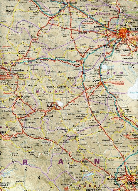 Iran 1:1,5 Mio. - Reise Know How