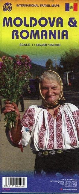 Romania 1:850.000 & Moldova 1:445.000