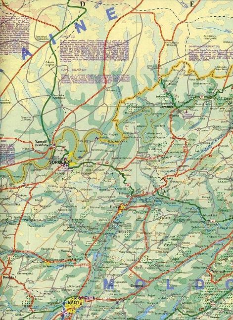 Romania 1:850.000 & Moldova 1:445.000