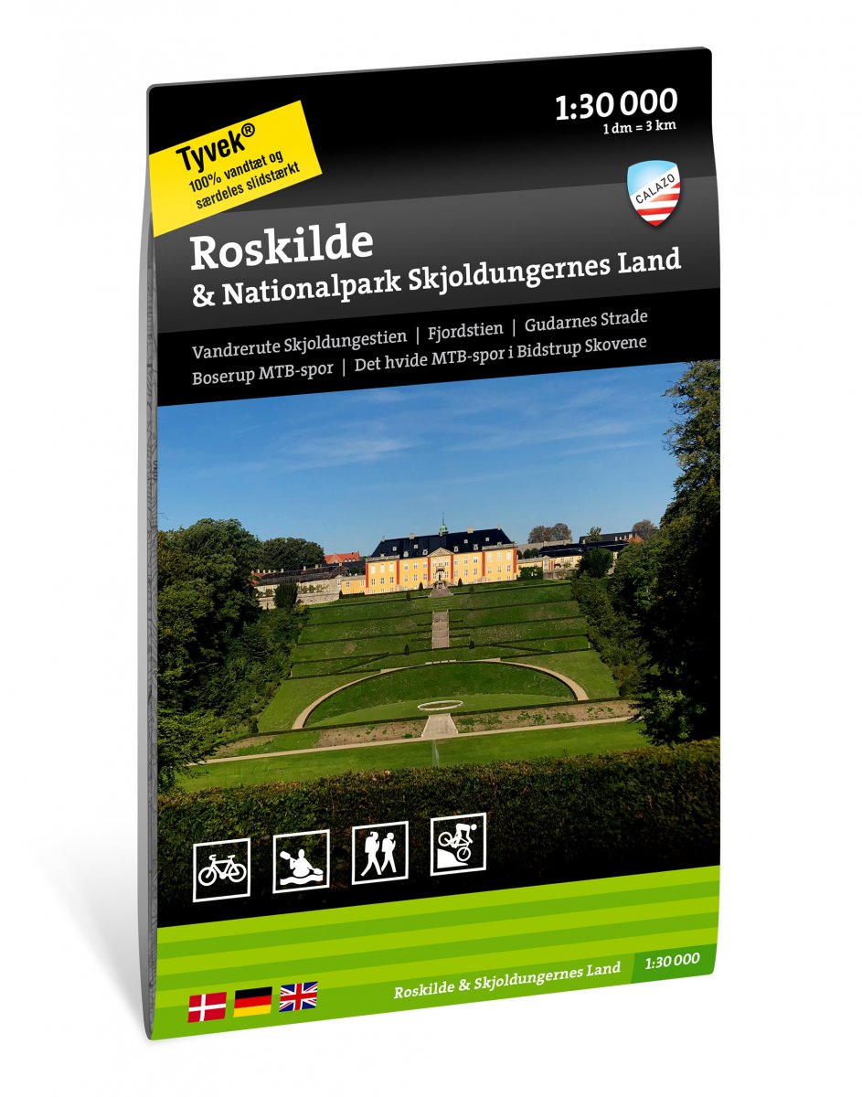 Roskilde & Nationalpark Skjoldungernes Land 1:30.000
