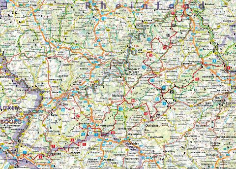 Saar-Hunsrück-Steig - Rother Wanderführer