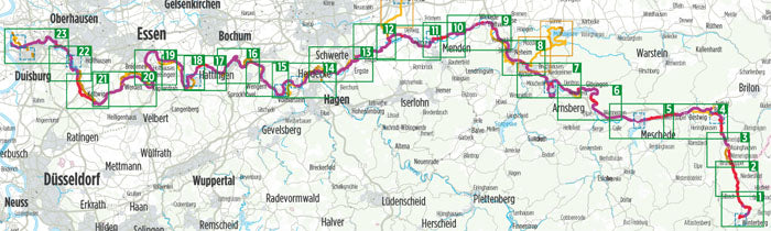 RuhrtalRadweg - Bikeline Radtourenbuch