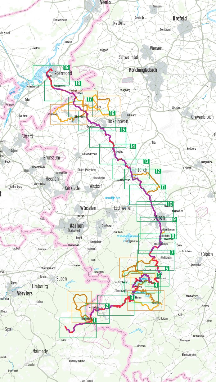 RurUfer-Radweg - Bikeline Radtourenbuch