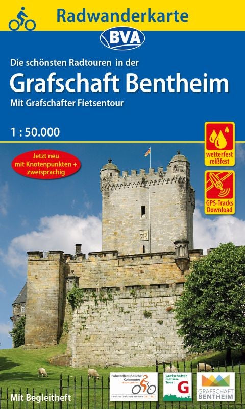 Grafschaft Bentheim 1:50.000 - BVA Fahrradkarte