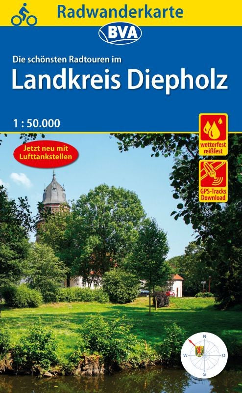 Landkreis Diepholz 1:50.000 - BVA Fahrradkarte