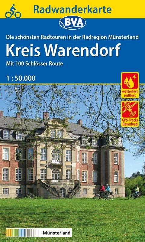 Kreis Warendorf 1:50.000 - BVA Fahrradkarte