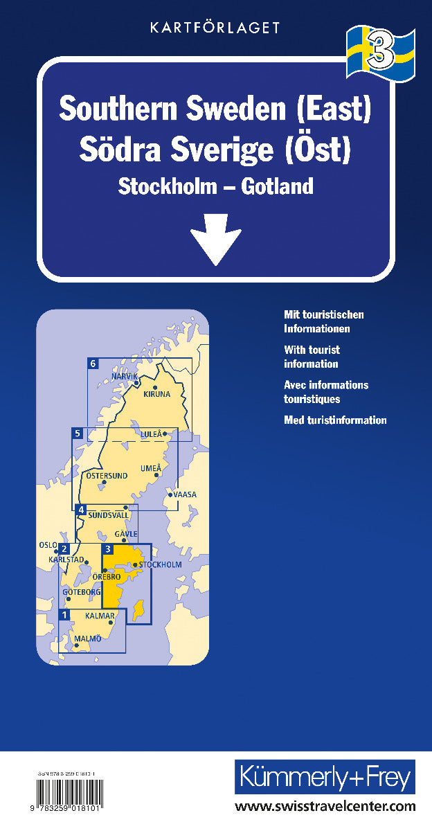 03 Süd-Schweden (Ost) Stockholm - Gotland 1:250.000