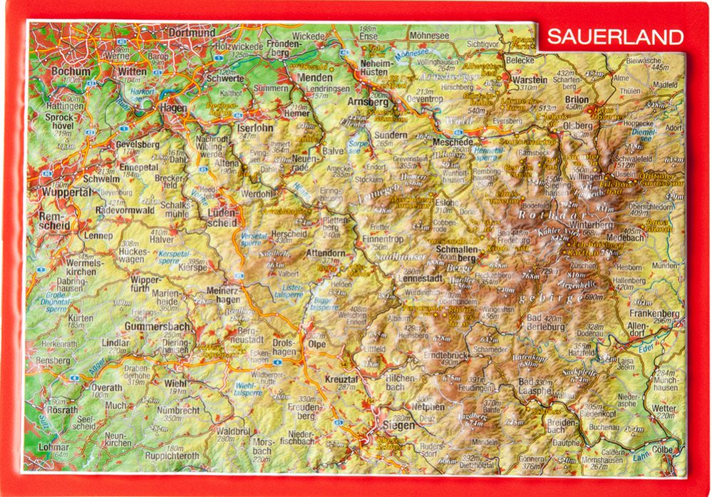 Reliefpostkarten - DIVERSE