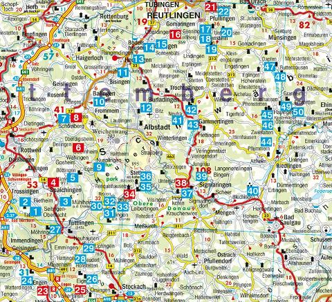 Schwäbische Alb West - Rother Wanderführer
