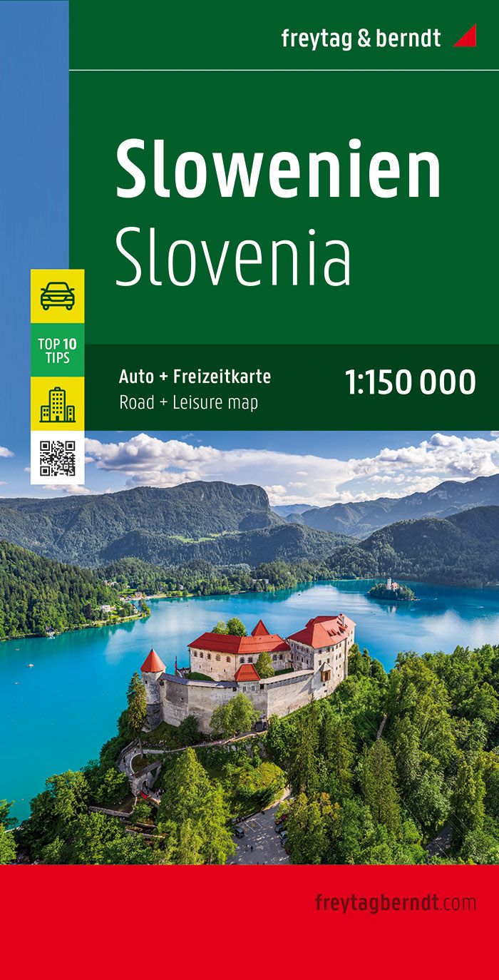 Slowenien 1:150.000 Straßenkarte - Freytag & Bernd