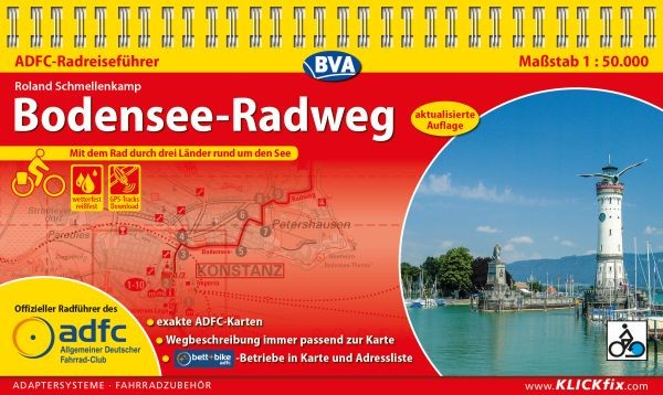 Bodensee-Radweg - ADFC-Radreiseführer