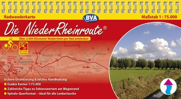 Die NiederRheinroute - ADFC-Radausflugsführer