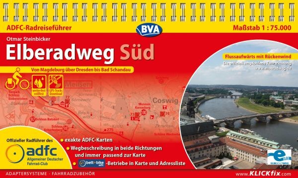 Elberadweg Süd - ADFC-Radreiseführer