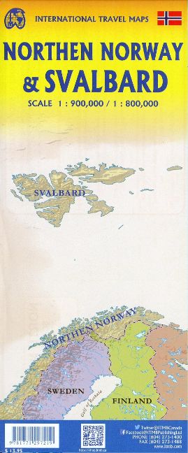 Spitsbergen/Svalbard - 1:800.000 ITM
