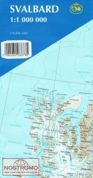 Spitzbergen Inselgruppe (Svalbard) - 1:1 Mio.