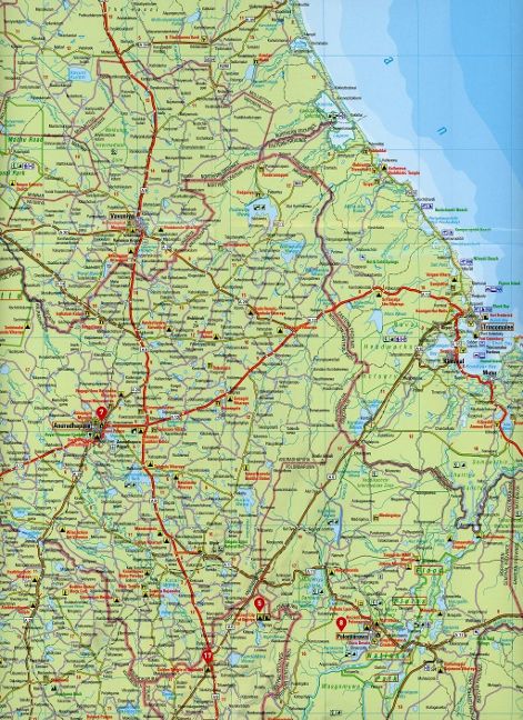 Sri Lanka 1:550.000 - EASY MAP