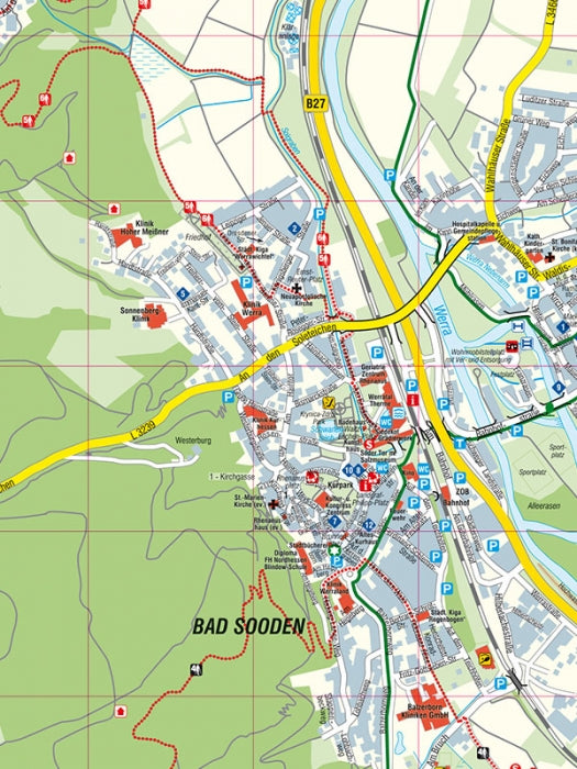 Bad Sooden-Allendorf und Hoher Meißner 1:25.000 - Rad- und Wanderkarte