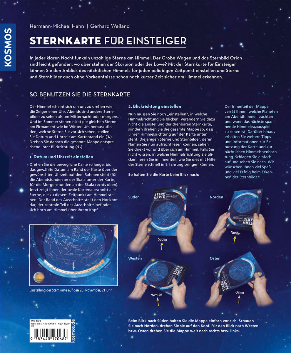 Sternkarte für Einsteiger - Die Sternbilder sicher erkennen