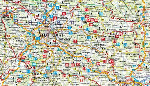 Rund um Stuttgart - Rother Wanderführer