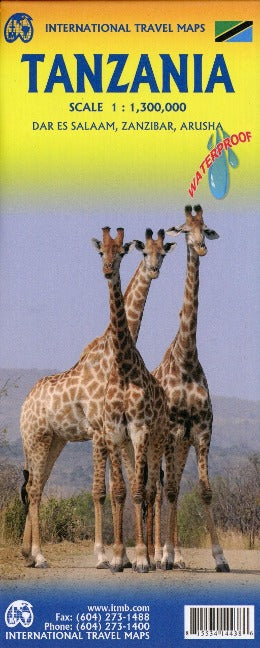 Tanzania - 1:1,300,000 ITM
