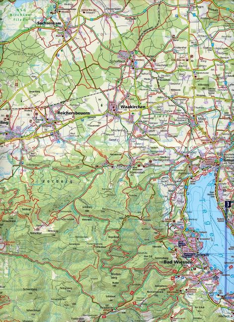 8 Tegernsee, Schliersee, Wendelstein - 1:50.000 Kompass Wanderkarte