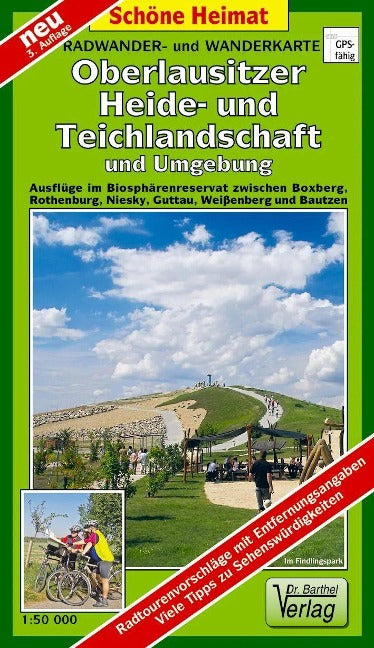 147 Oberlausitzer Heide- und Teichlandschaft und Umgebung 1:50.000 Wanderkarte