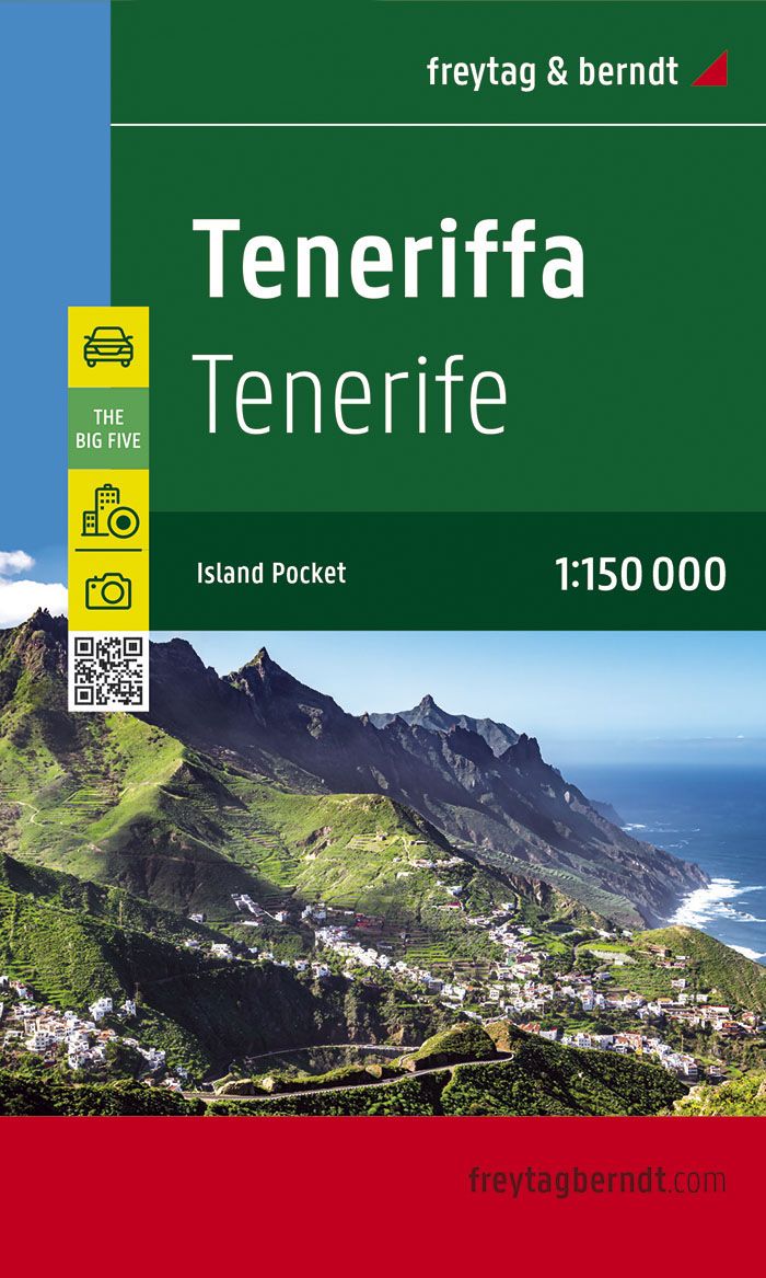 Teneriffa 1:150.000 Straßenkarte