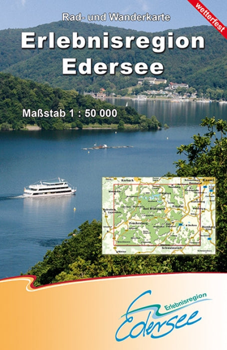 Erlebnisregion Edersee 1:50.000 - Rad- und Wanderkarte