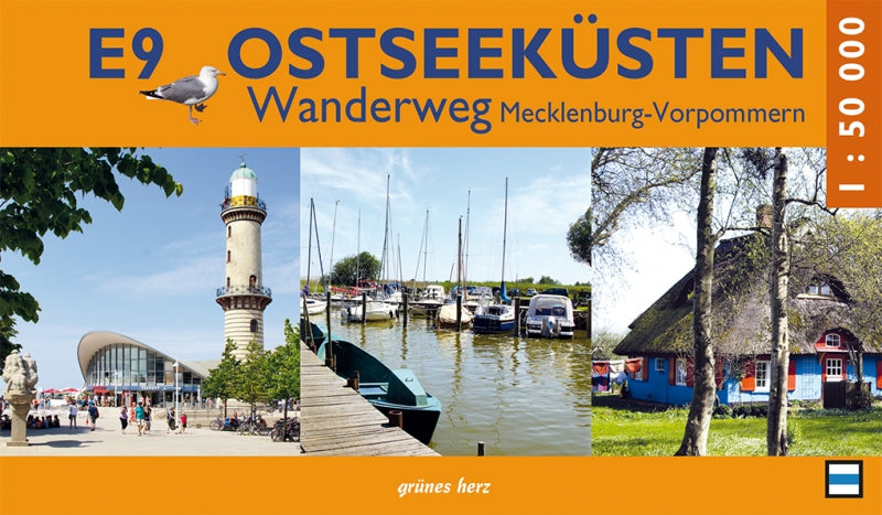 E9 Ostseeküsten-Wanderweg 1:50.000 - Grünes Herz