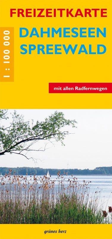 Dahmeseen - Spreewald 1:100.000 Freizeitkarte