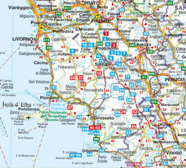 Toskana Süd - Rother Wanderführer