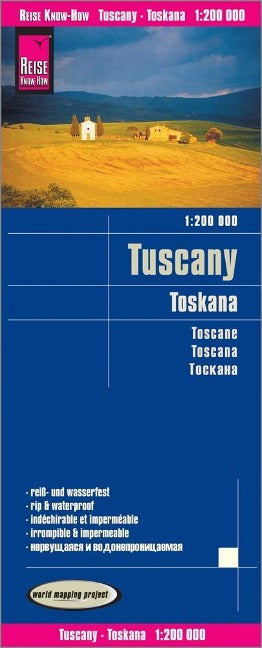 Toskana (1:200.000) - Reise know-how