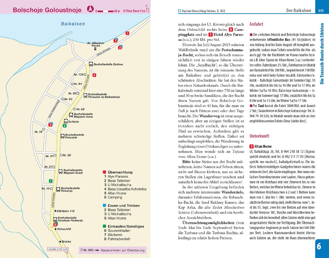 Transsib Handbuch Reise Know-How