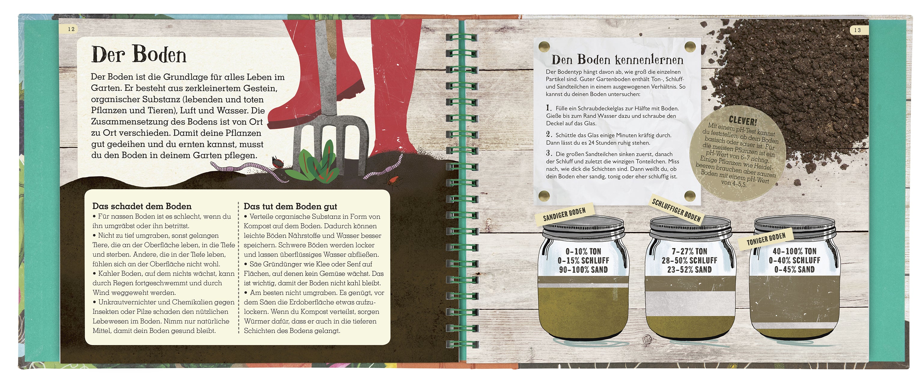 Grün - Mein Mitmach-Gartenbuch Obst und Gemüse selber ziehen!