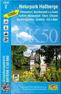 UK50-2 Naturpark Haßberge - Wanderkarte 1:50.000 Bayern
