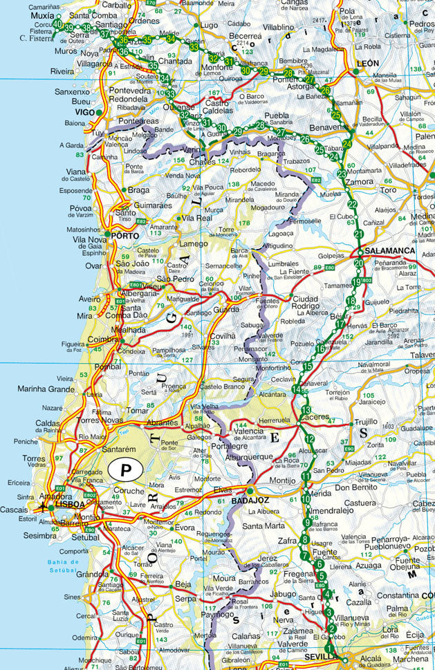 Vía de la Plata - Rother Wanderführer