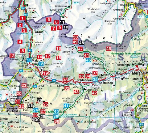 Vinschgau - Rother Wanderführer