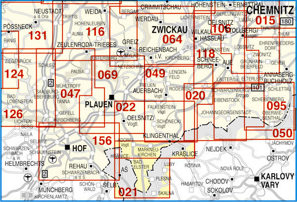 021 Vogtländische Musik- und Bäderregion 1:35.000