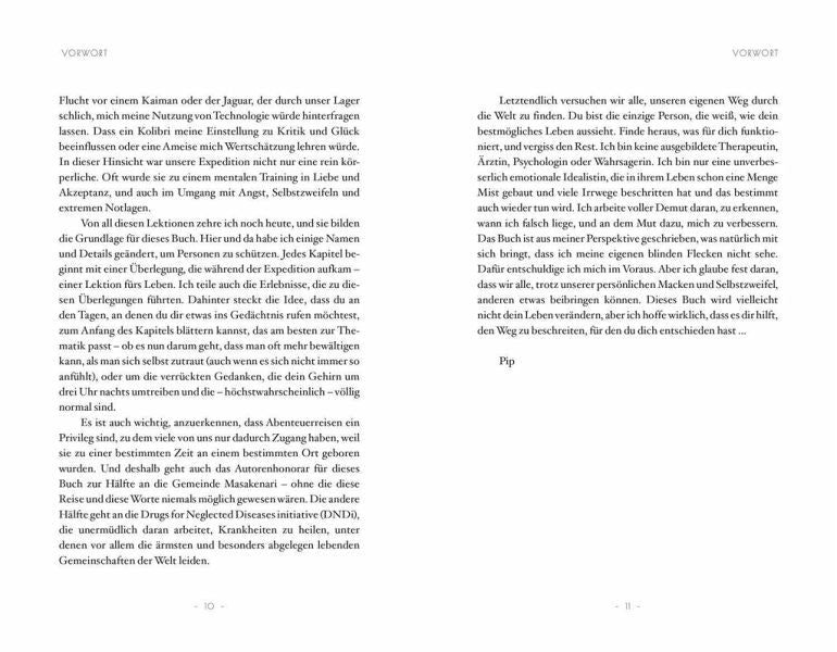 Life Lessons aus dem Amazonas